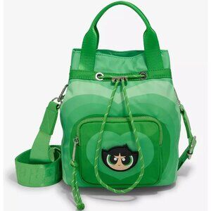 The Powerpuff Girls Buttercup Bucket Crossbody Bag - BoxLunch Exclusive NWT